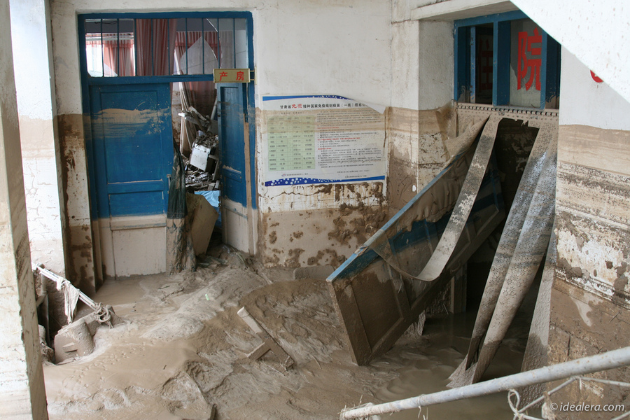 舟曲妇幼保健站二楼的产房